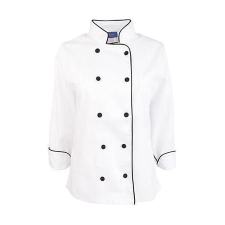 KNG Large Women's Executive Chef Coat 1879L